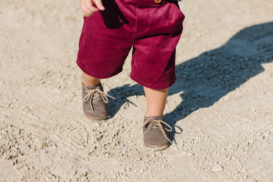 River Shorts with Oxford shoes