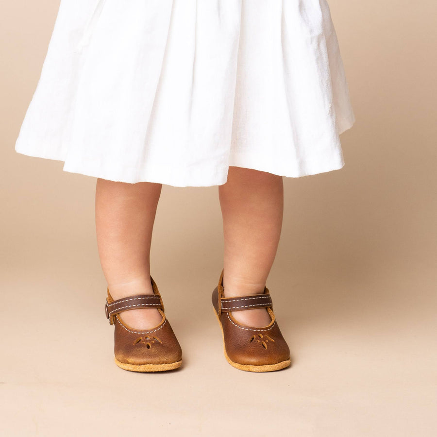 Mary Jane shoes with Breezy Pinafore dress